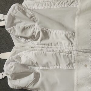 34B Exquisite Form 7530 Long Line Front Close Posture Bra White NEW WITHOUT TAGS